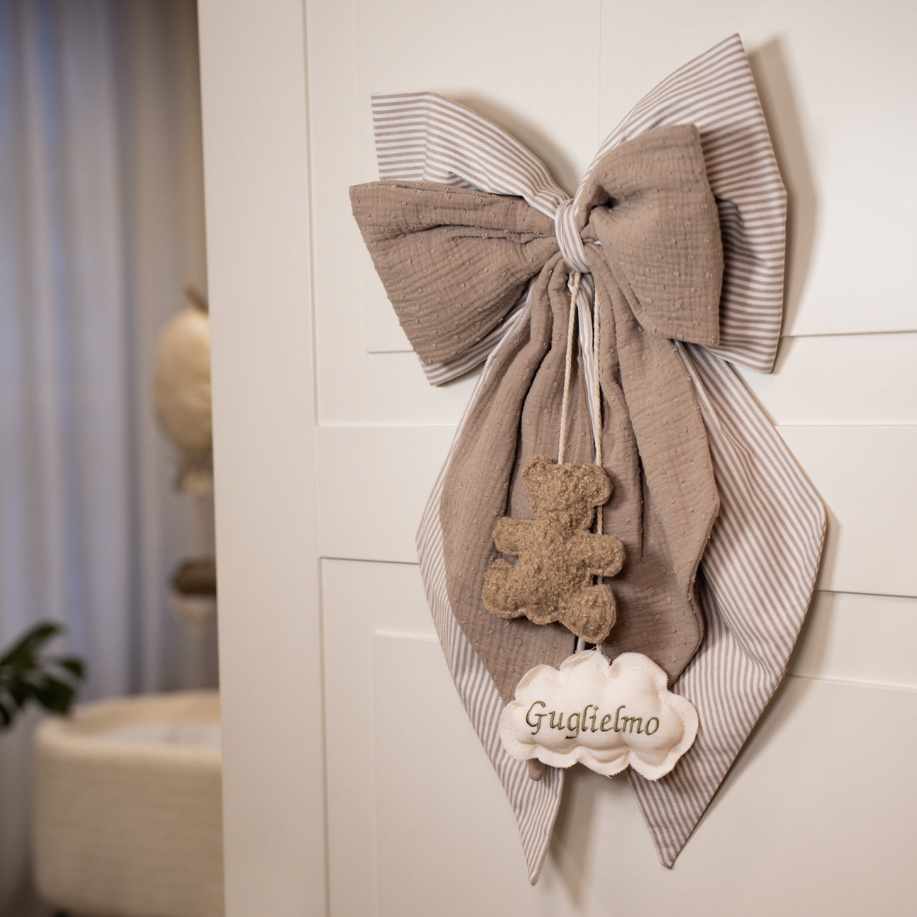 FIOCCO NASCITA RIGA BEIGE