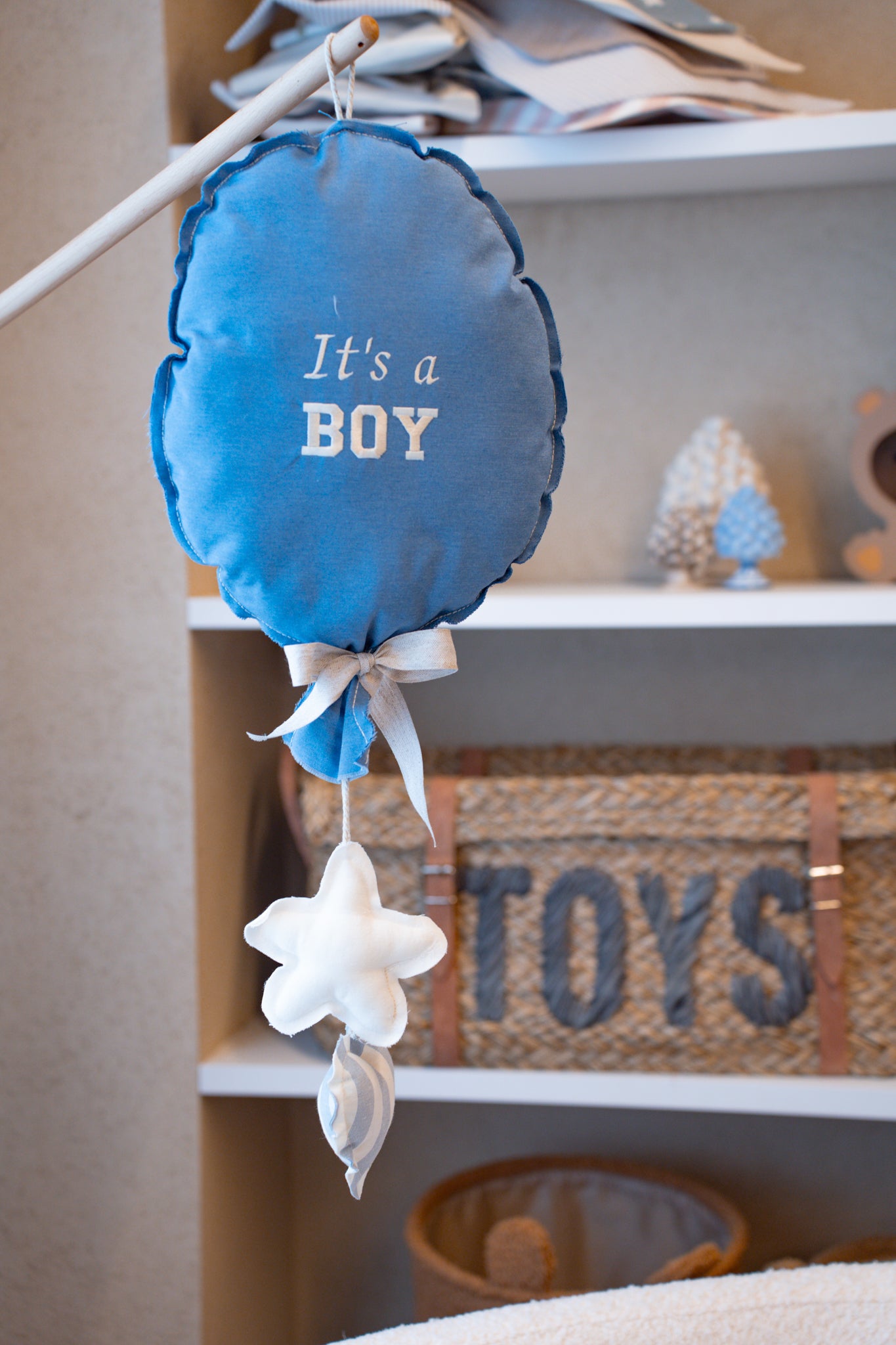 BALLON NASCITA BLU