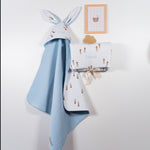 ACCAPPATOIO BUNNY AZZURRO