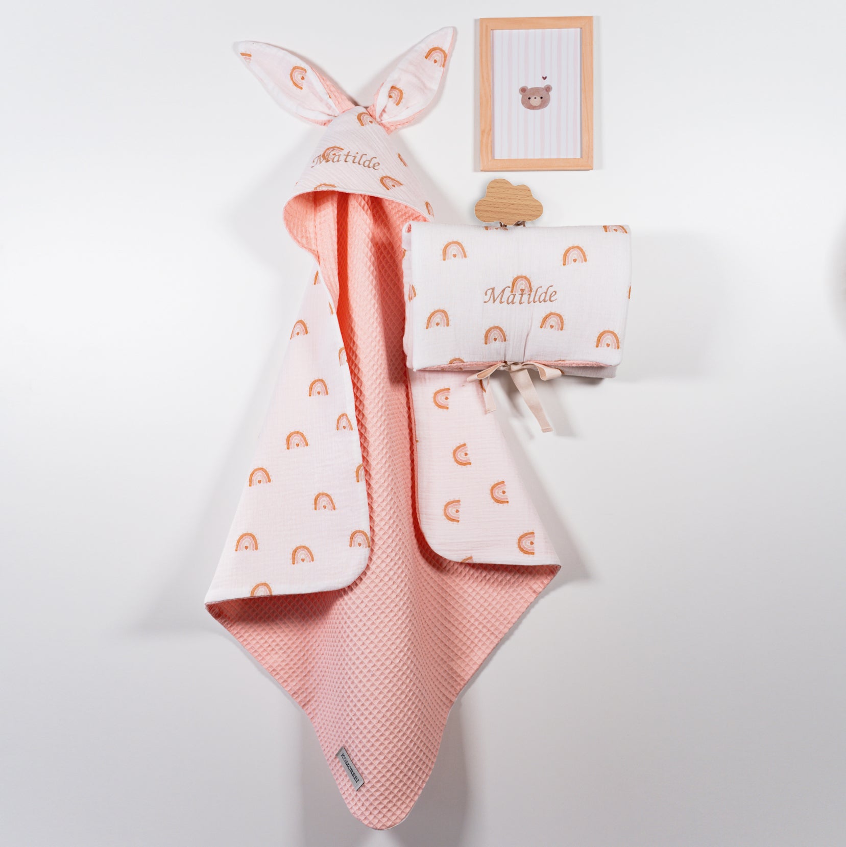 ACCAPPATOIO BUNNY ROSA