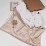 COPERTA CON PILE BEIGE