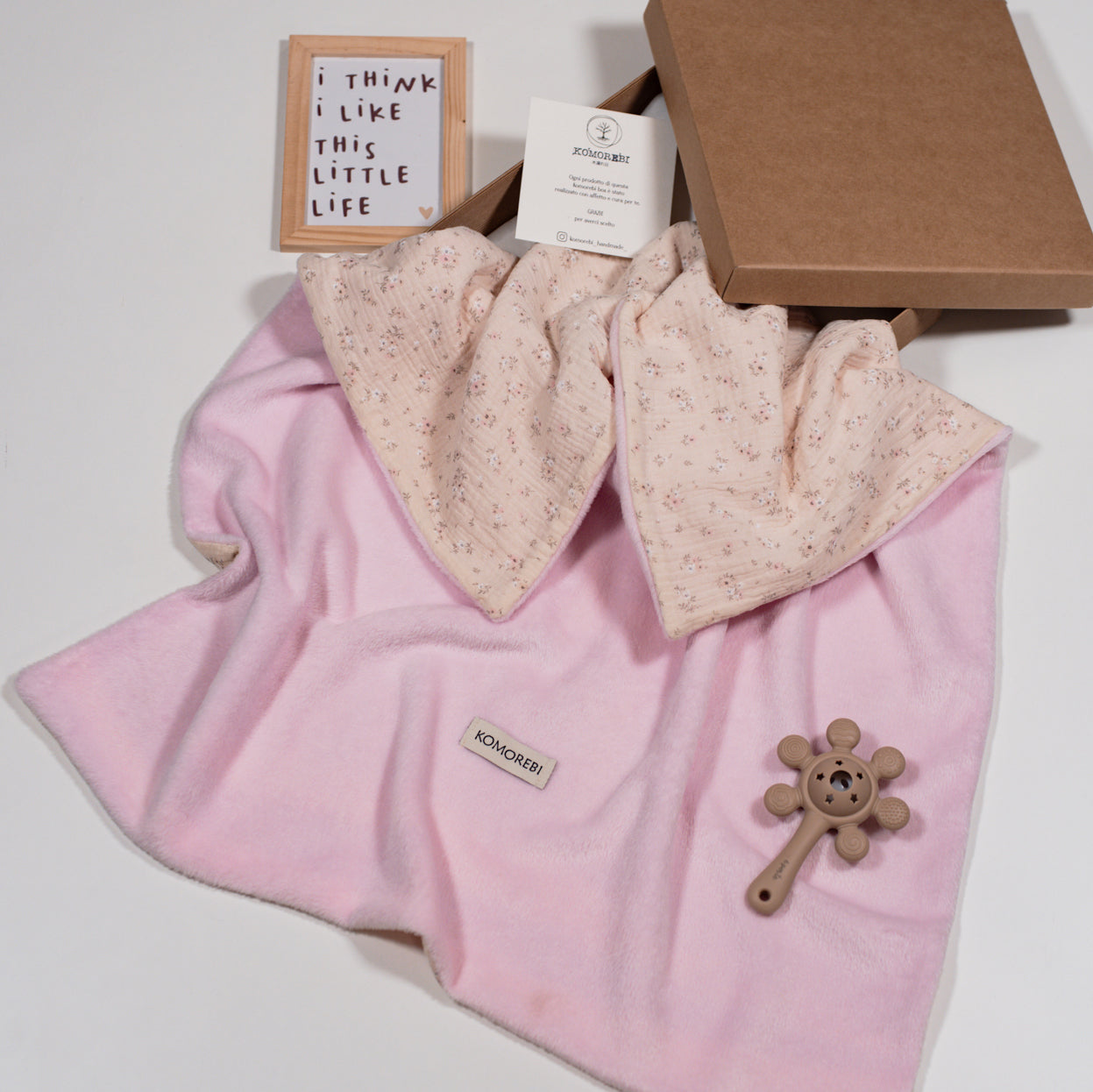 COPERTA CON PILE ROSA